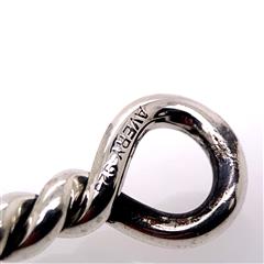 James Avery Sterling Silver Twisted Hook-On Bracelet